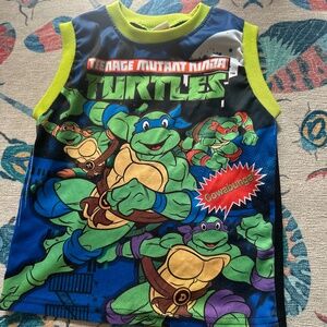 Y2K Boys Ninja Turtles tank top size 5